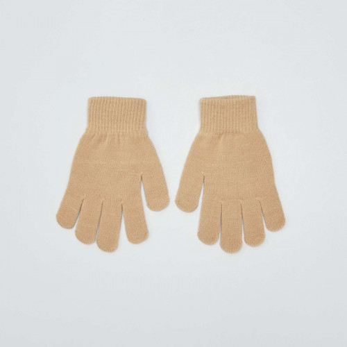 Lot de 2 paires de gants - Camel1