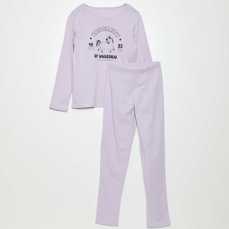 Ensemble pyjama long - 2 pièces - Unicorn