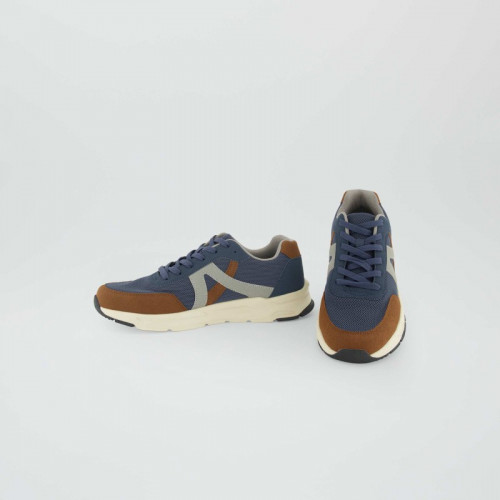 Baskets esprit running - Bleu