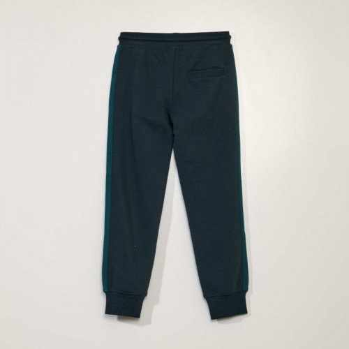 Pantalon jogging à bandes - Vert