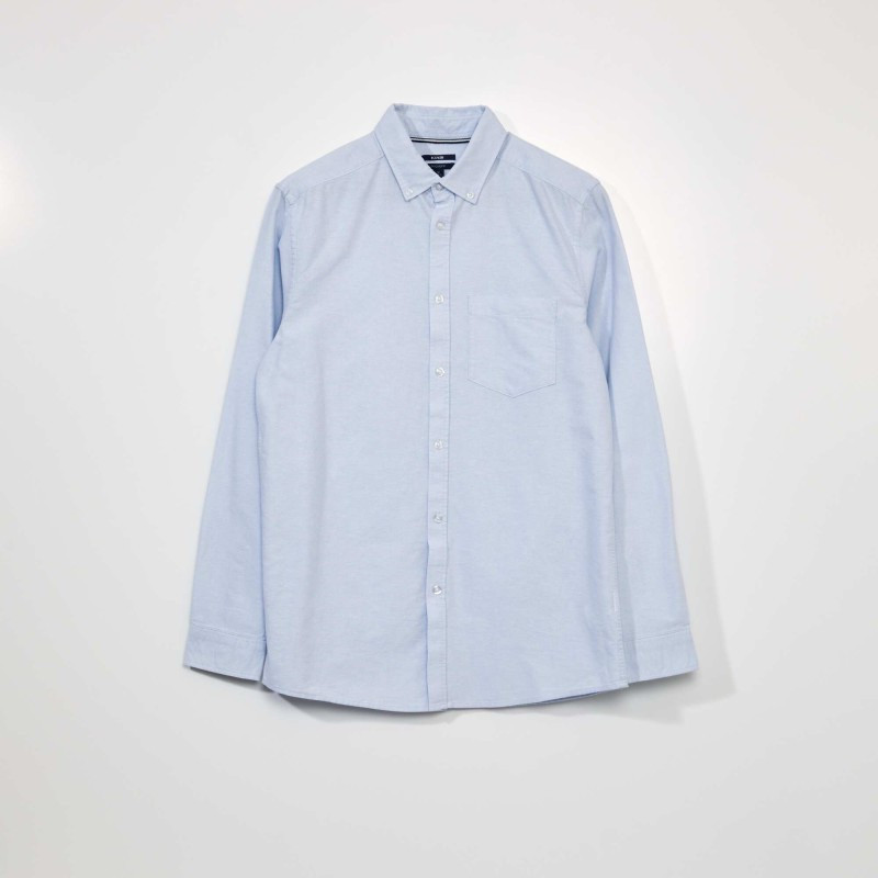 Chemise oxford - Bleu