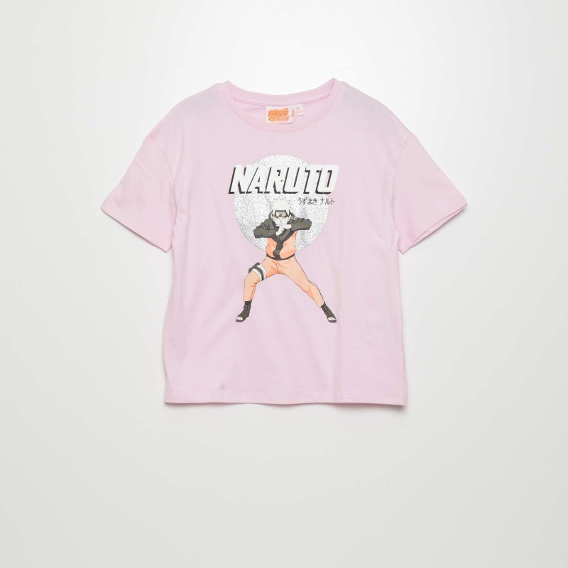 T-shirt 'Naruto' - Rose