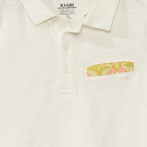 Polo en jersey - Blanc