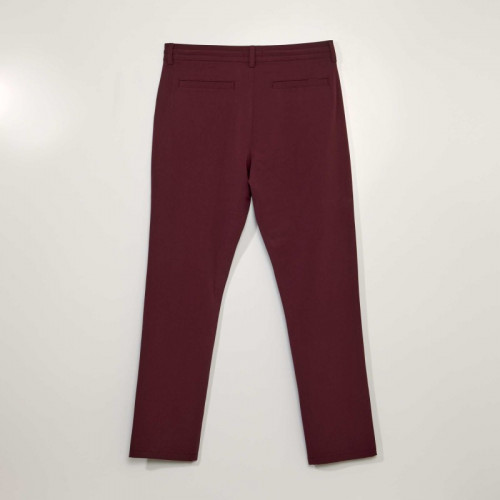 Pantalon slim léger - Rouge