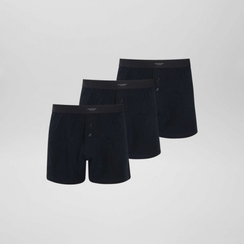 Lot de 3 boxers unis - Noir