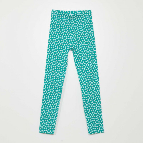 Legging long à motifs - Vert