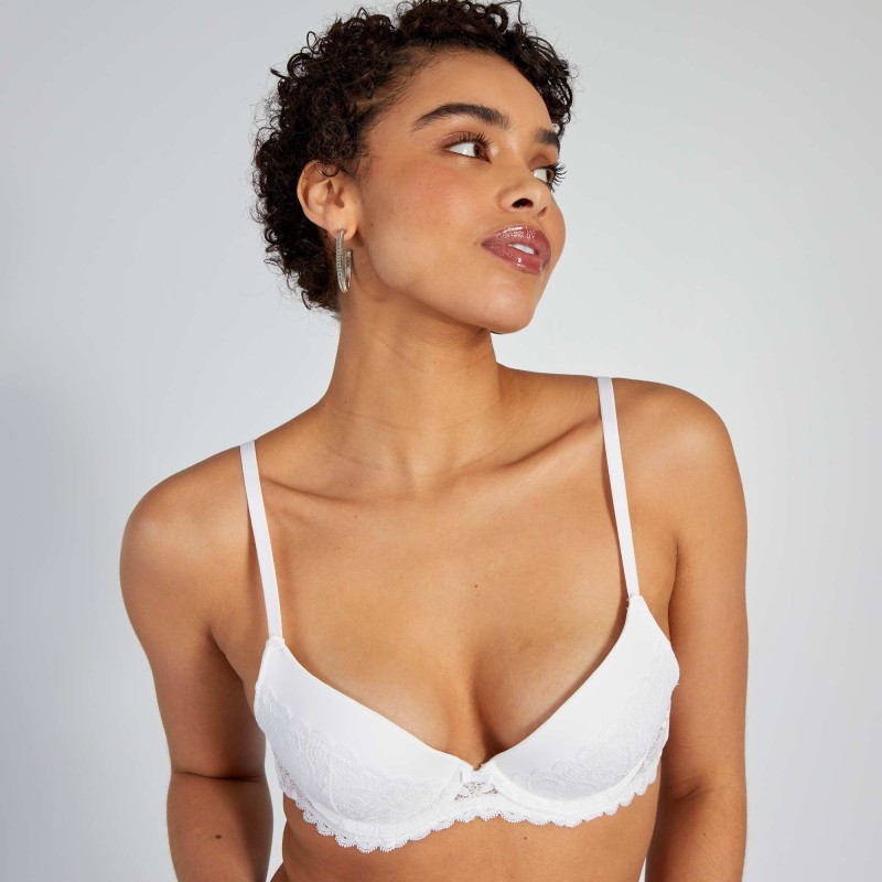 Soutien-gorge push-up - Blanc