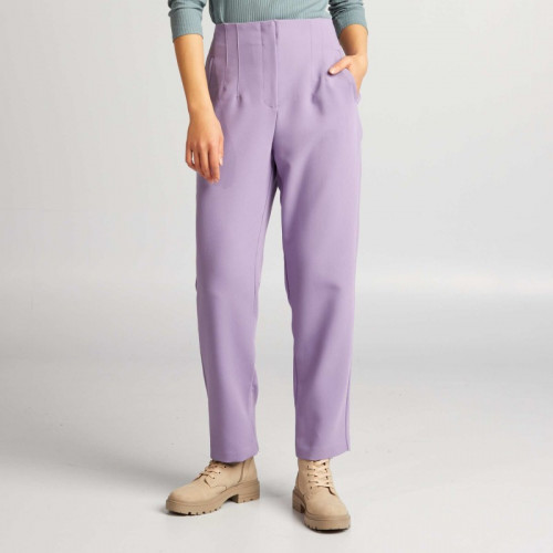 Pantalon droit - Violet