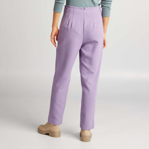 Pantalon droit - Violet