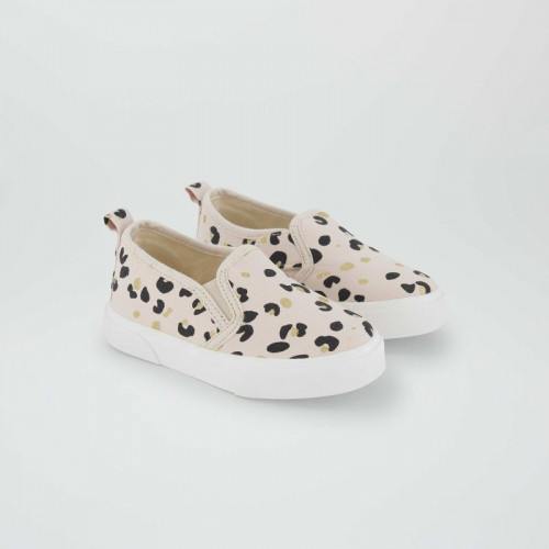 Basket slip-on imprimées - Beige