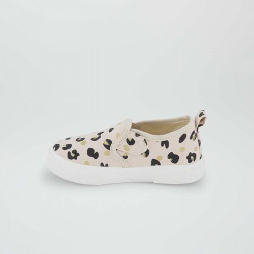 Basket slip-on imprimées - Beige