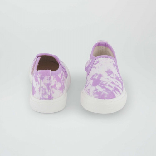 Basket slip-on imprimées - Violet