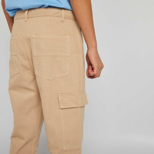 Pantalon multipoches - Beige