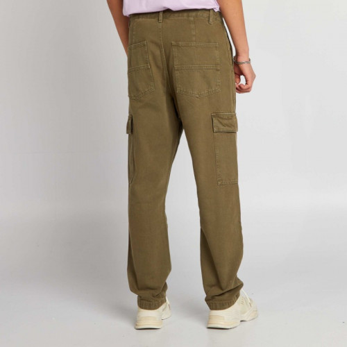 Pantalon multipoches - Vert