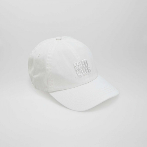 Casquette en toile 'amour' - Blanc