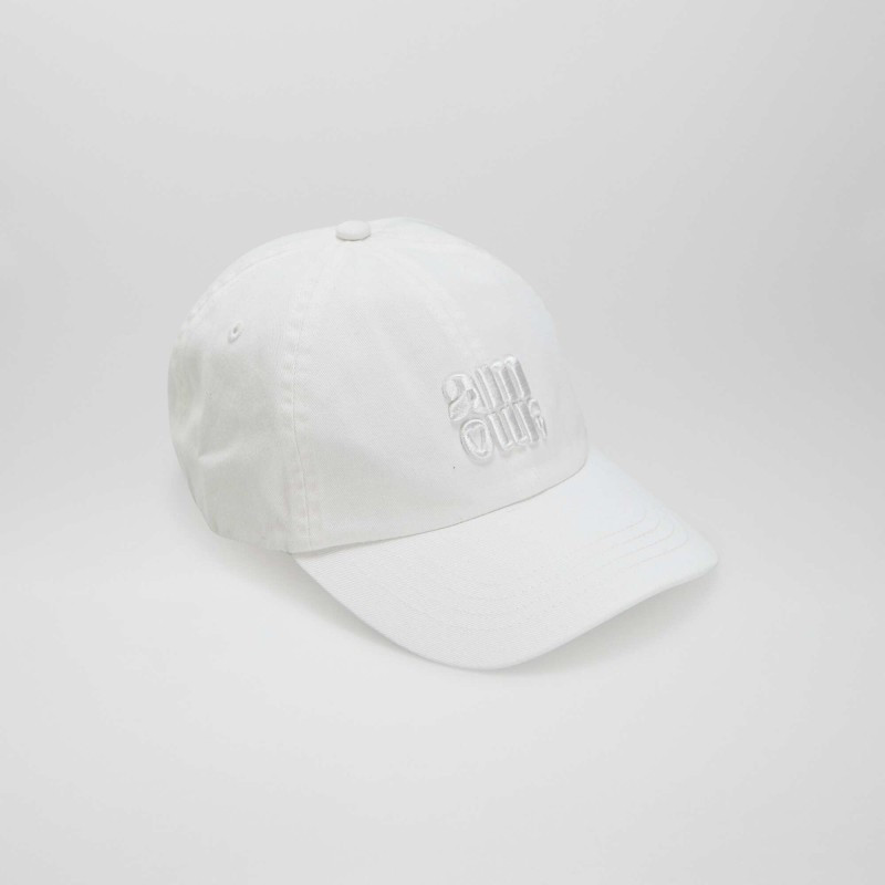 Casquette en toile 'amour' - Blanc