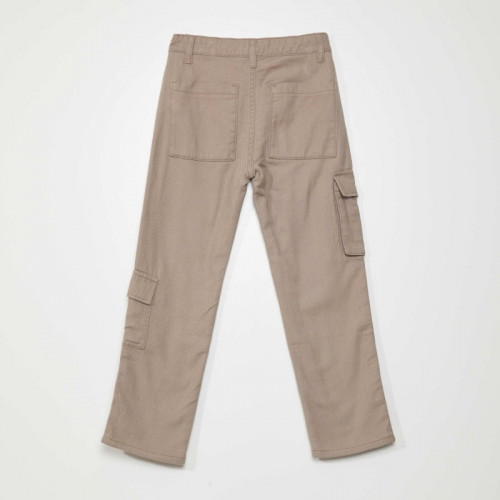 Pantalon multipoches - Beige