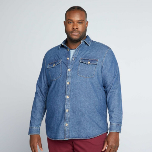 Chemise en denim - Bleu