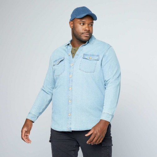 Chemise en denim - Bleu