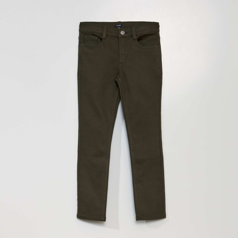 Pantalon slim - Kaki