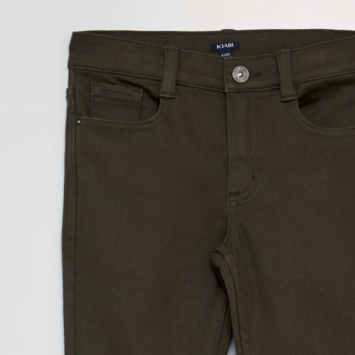 Pantalon slim - Kaki