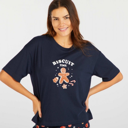 Ensemble pyjama 2 pièces Tee-shirt + short - Bbiscuit