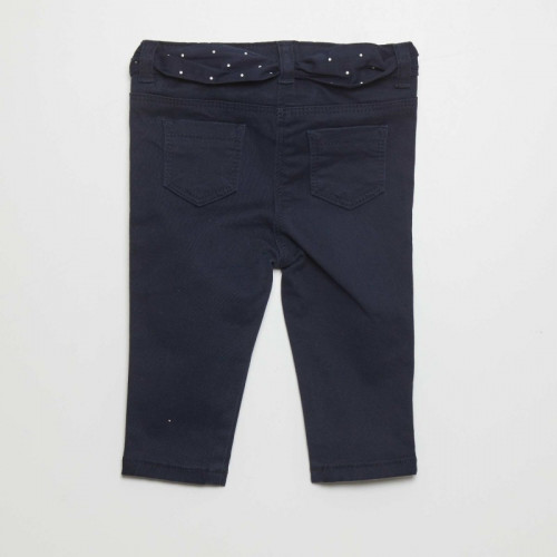 Pantalon slim - Bleu marine