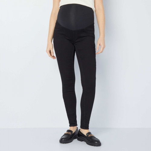 Jegging grossesse avec bandeau - Noir