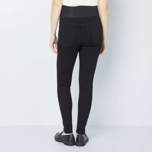 Jegging grossesse avec bandeau - Noir