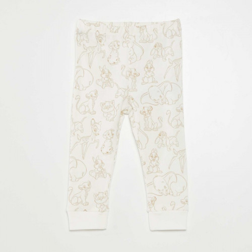 Ensemble pyjama t-shirt + pantalon 'Disney' - 2 pièces - Blanc