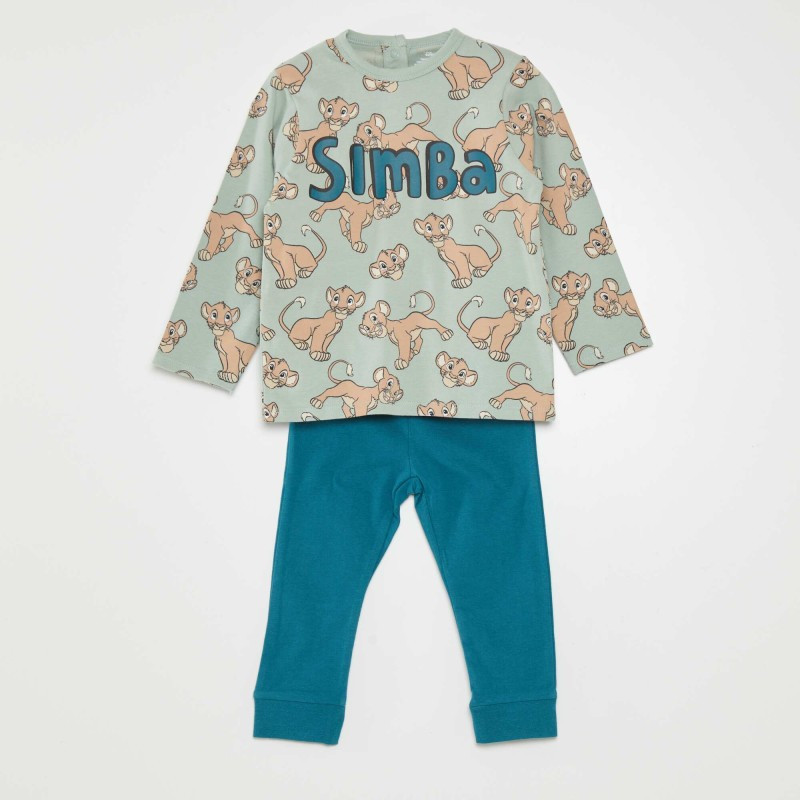 Ensemble pyjama t-shirt + pantalon 'Disney' - 2 pièces - Vert