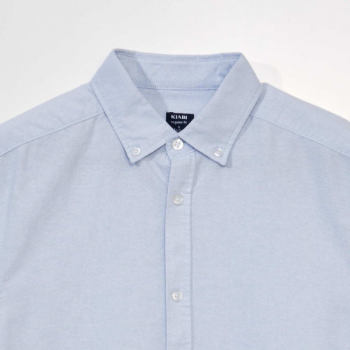 Chemise en coton oxford - Bleu