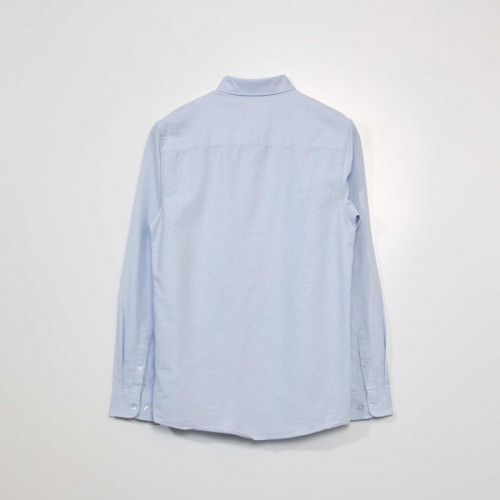 Chemise en coton oxford - Bleu