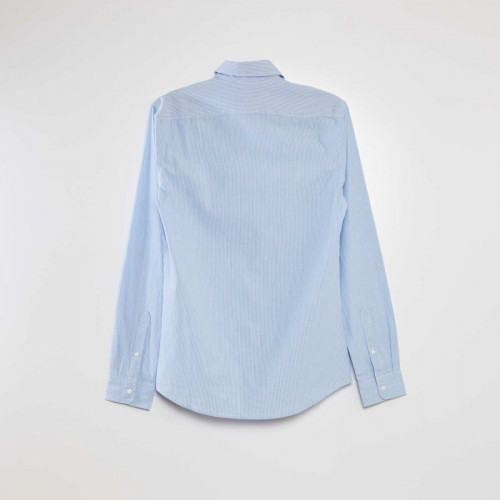 Chemise en coton - Bleu