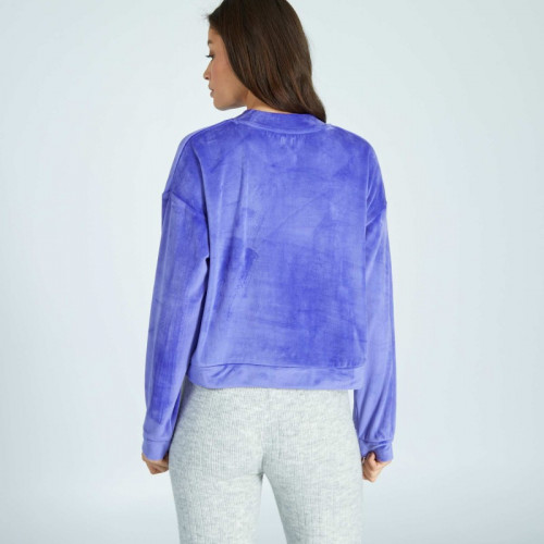 Sweat de nuit en polaire - Violet