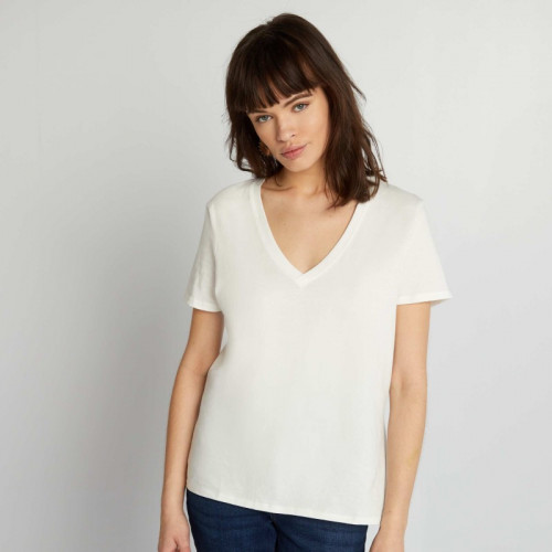 T-shirt basique - Blanc