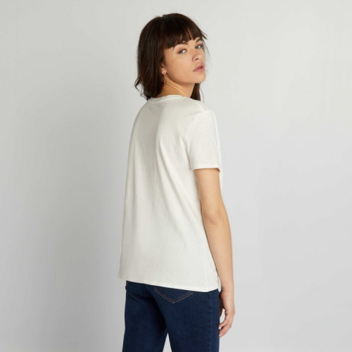 T-shirt basique - Blanc