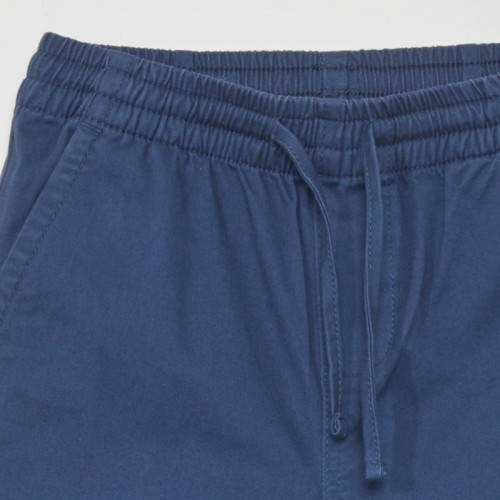 Pantalon jogger avec taille élastiquée - Bleu marine