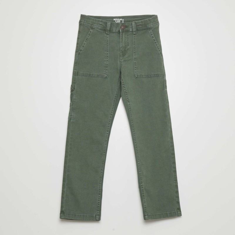 Pantalon carpenter regular - Kaki