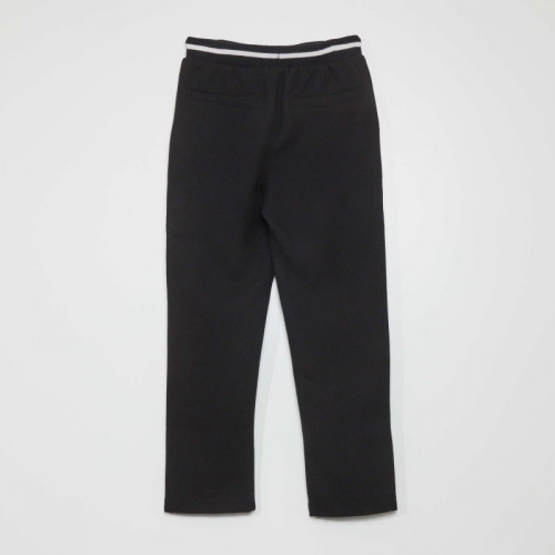 Pantalon de jogger façon tweed - Noir