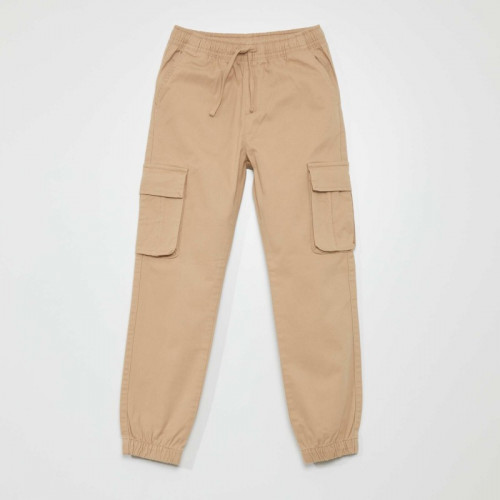 Pantalon multipoches - Beige