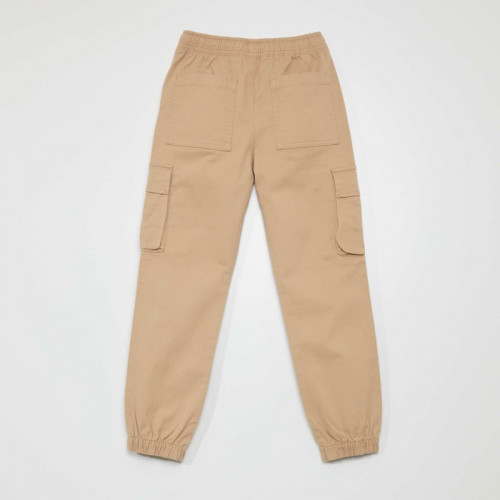 Pantalon multipoches - Beige