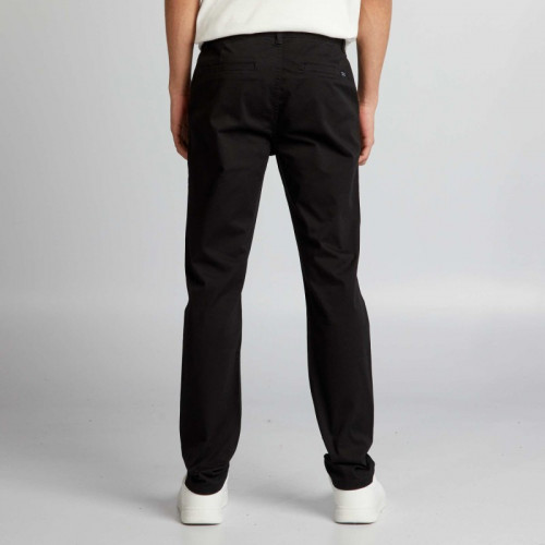 Pantalon chino uni - Noir