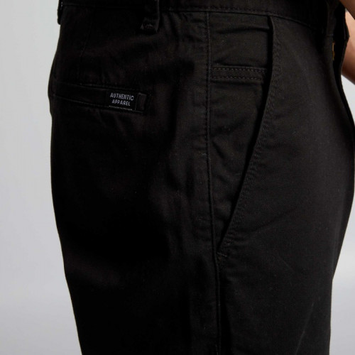 Pantalon chino uni - Noir