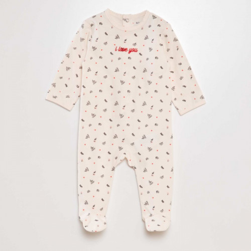 Pyjama dors-bien en coton - Rose