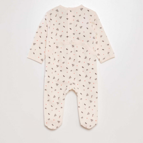 Pyjama dors-bien en coton - Rose