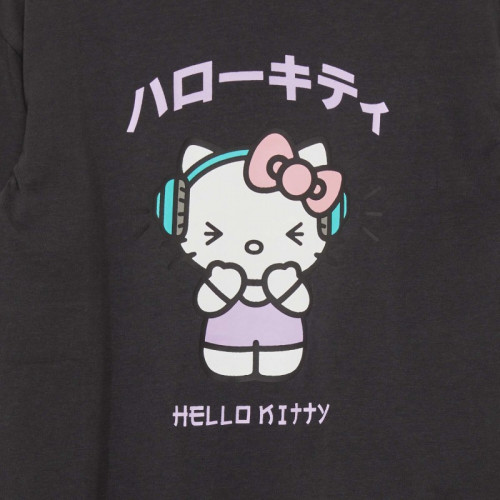 T-shirt 'Hello Kitty' - Gris