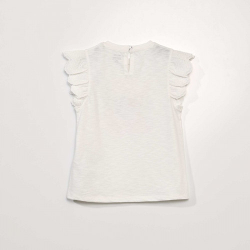 T-shirt en jersey - Blanc