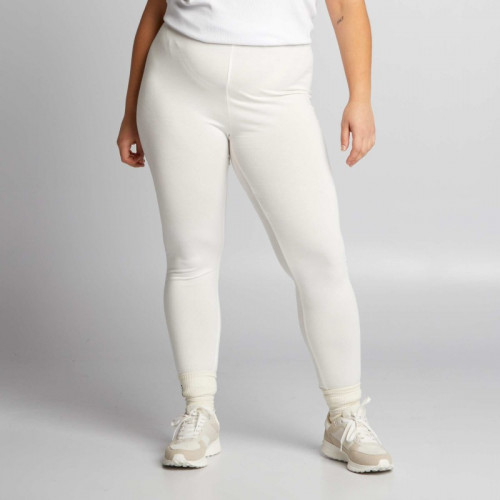 Legging long en coton - Blanc