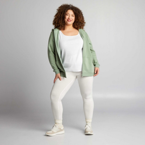 Legging long en coton - Blanc